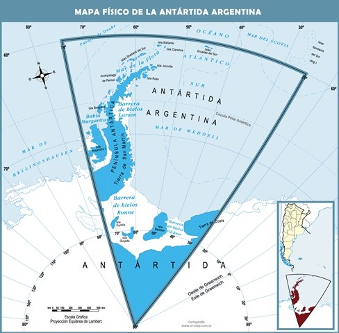 En Antártida se desprendió un pedazo de hielo del tamaño de la Argentina